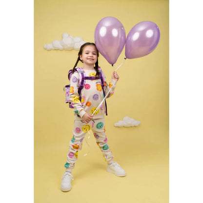 Belmil Classy ergonomisches Schulranzen-Set 4-teilig "Chic Charms" mit Brustgurt