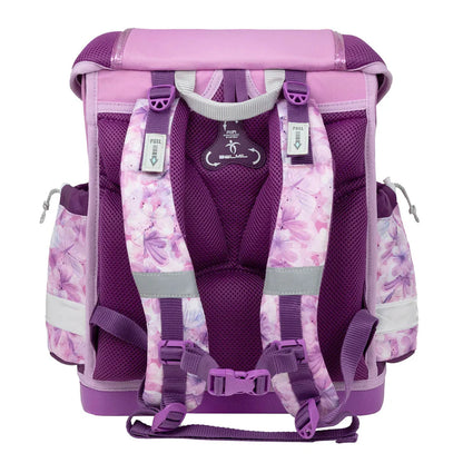 Belmil Classy ergonomisches Schulranzen-Set 4-teilig "Chic Charms" mit Brustgurt