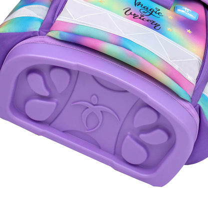 Belmil Classy ergonomisches Schulranzen-Set 4-teilig "Rainbow Color" mit Brustgurt