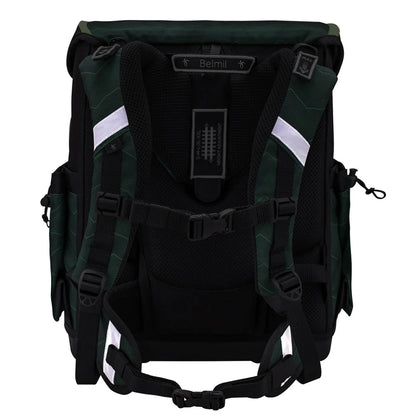 Belmil Compact Plus Premium Schulranzen Set 5-teilig "Twist of Lime"