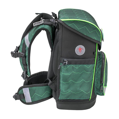 Belmil Compact Plus Premium Schulranzen Set 5-teilig "Twist of Lime"