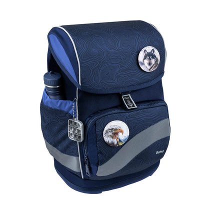 Belmil Smarty Plus Premium Schulranzen Set 5-teilig "Topographic"