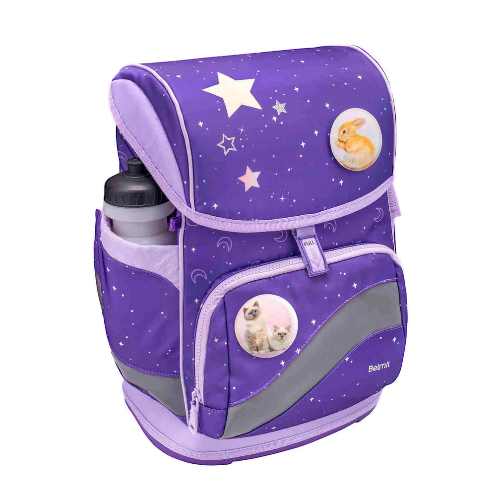 Belmil Smarty Plus Premium Schulranzen Set 5-teilig "Dahlia"