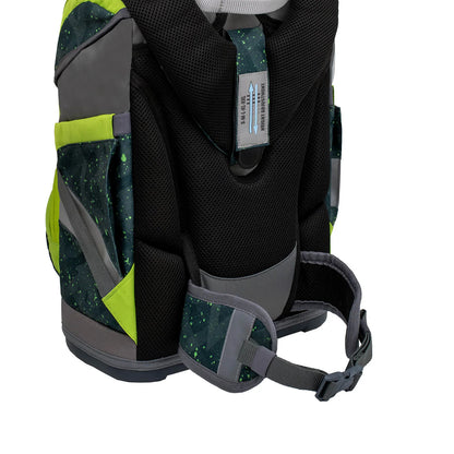 Belmil Smarty ergonomisches Schulranzen Set 5-teilig "Green Splash"