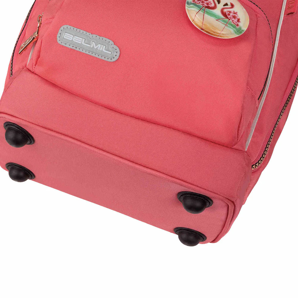 Belmil Comfy Plus Premium Schulranzen Set 5-teilig "Rose Quartz"