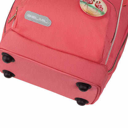 Belmil Comfy Plus Premium Schulranzen Set 5-teilig "Rose Quartz"