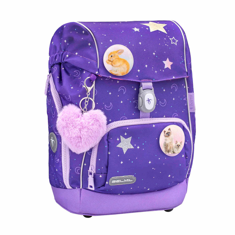 Belmil Comfy Plus Premium Schulranzen Set 5-teilig "Dahlia"