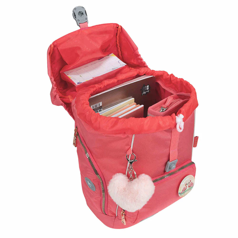 Belmil Comfy Plus Premium Schulranzen Set 5-teilig "Rose Quartz"