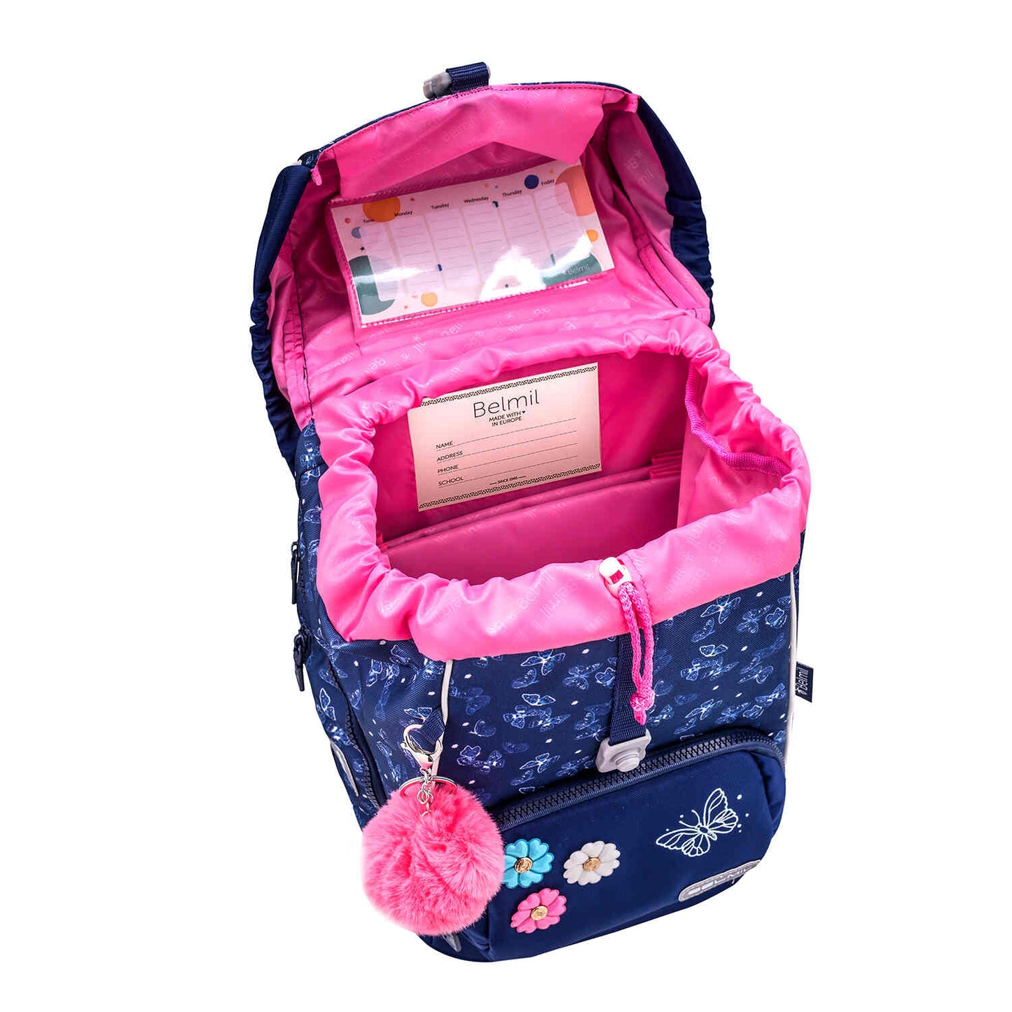 Belmil Comfy Plus Premium Schulranzen Set 4-teilig "Sapphire"