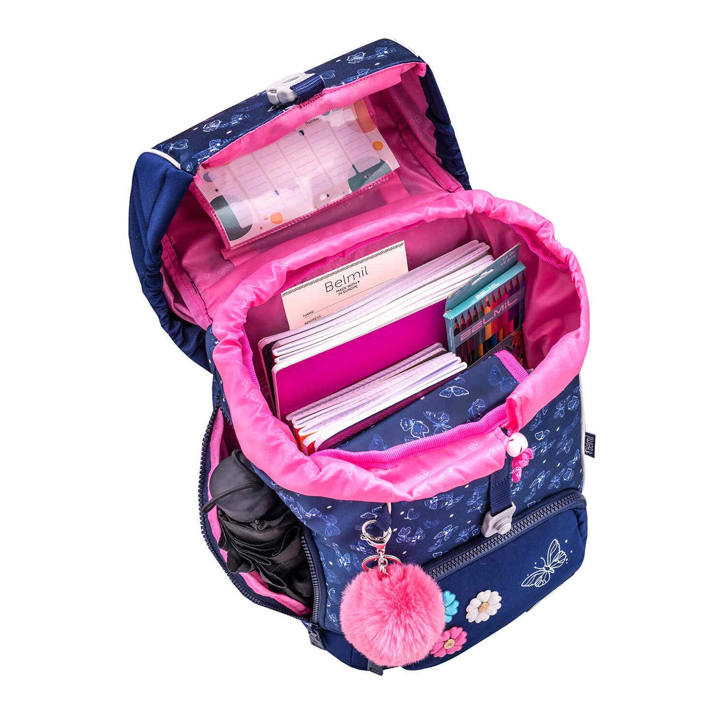 Belmil Comfy Plus Premium Schulranzen Set 4-teilig "Sapphire"