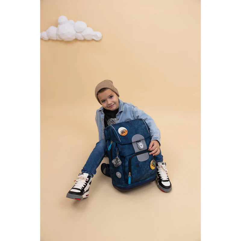 Belmil Motion ergonomisches Schulranzen Set 5-teilig "Blue Motion"