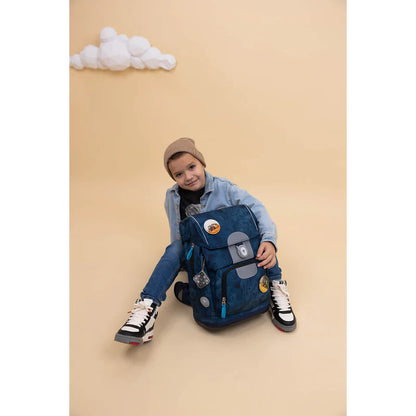 Belmil Motion ergonomisches Schulranzen Set 5-teilig "Blue Motion"