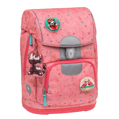 Belmil Motion ergonomisches Schulranzen Set 5-teilig "Blue Bird"