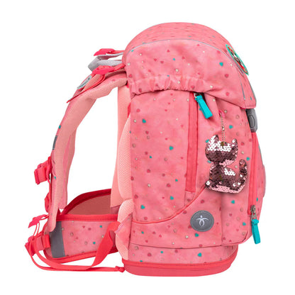 Belmil Motion ergonomisches Schulranzen Set 5-teilig "Blue Bird"