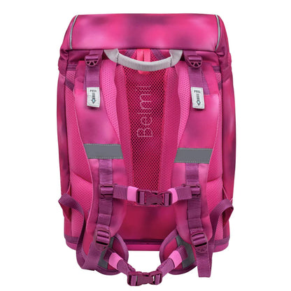 Belmil Motion ergonomisches Schulranzen Set 5-teilig "Shiny Pink"