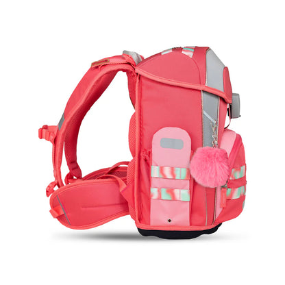 Premium Belmil Schulranzen-Set für Mädchen – Maxi Plus Aurora Schulranzen-Set 6-teilig