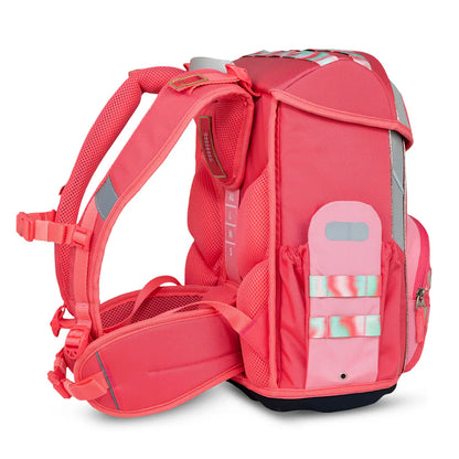 Premium Belmil Schulranzen-Set für Mädchen – Maxi Plus Aurora Schulranzen-Set 6-teilig