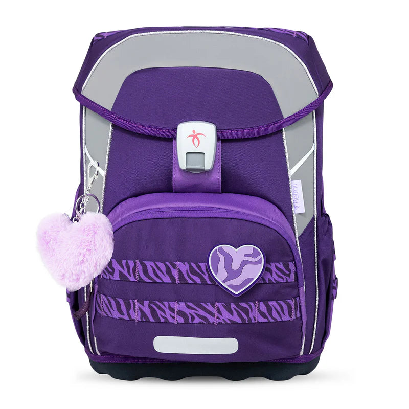Premium Belmil Schulranzen-Set für Mädchen – Maxi Plus Twilight Charm Schulranzen-Set 6-teilig