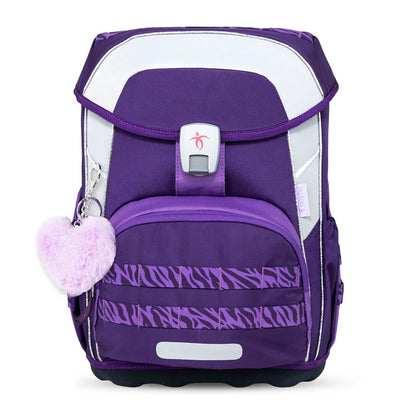 Premium Belmil Schulranzen-Set für Mädchen – Maxi Plus Twilight Charm Schulranzen-Set 6-teilig