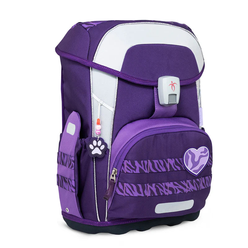 Premium Belmil Schulranzen-Set für Mädchen – Maxi Plus Twilight Charm Schulranzen-Set 6-teilig