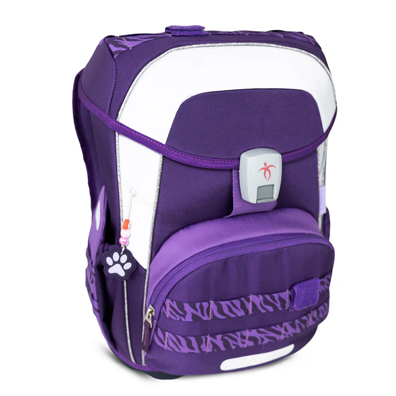 Premium Belmil Schulranzen-Set für Mädchen – Maxi Plus Twilight Charm Schulranzen-Set 6-teilig