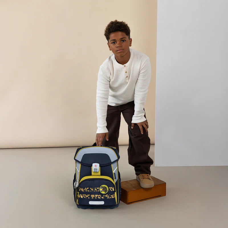 Premium Belmil Schulranzen-Set für Jungen – Maxi Plus Explorer Schulranzen-Set 6-teilig (Kopie)