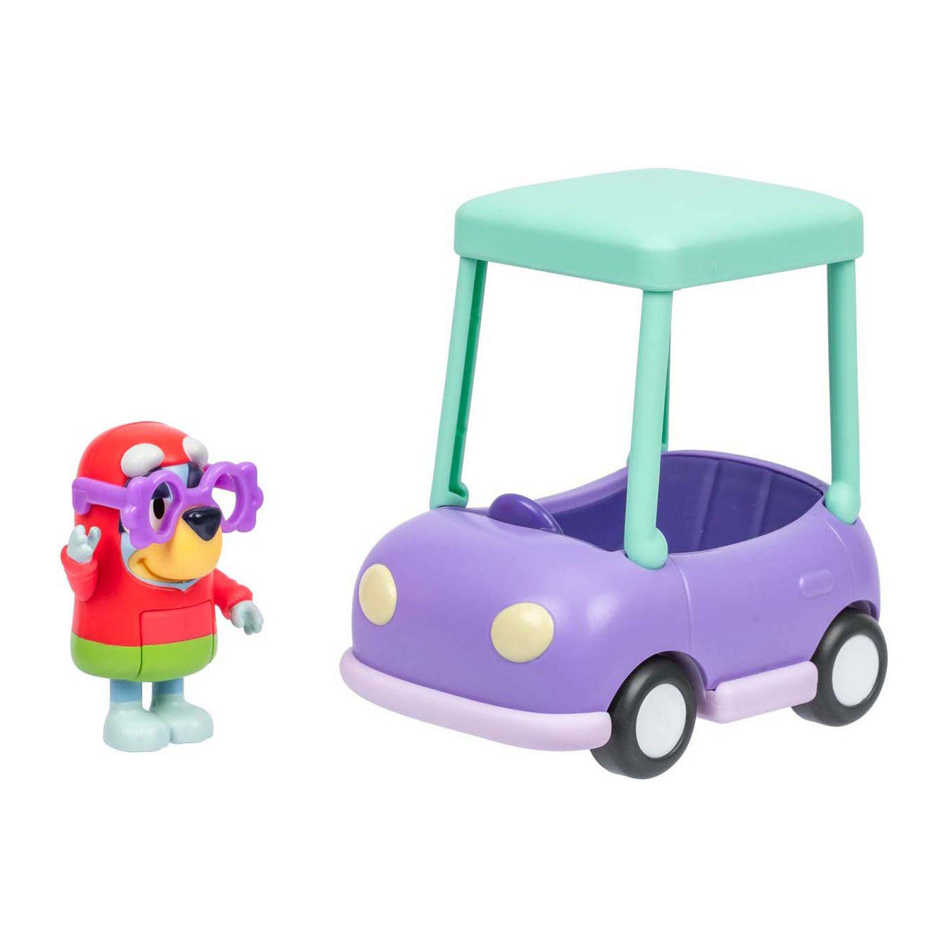 Moose Toys Bluey Spielset - Oma Auto mit Janet