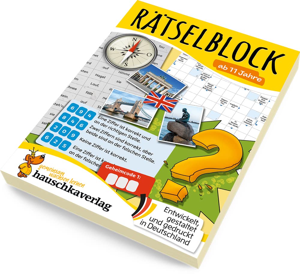 Hauschka Verlag Rätselblock ab 11 Jahre