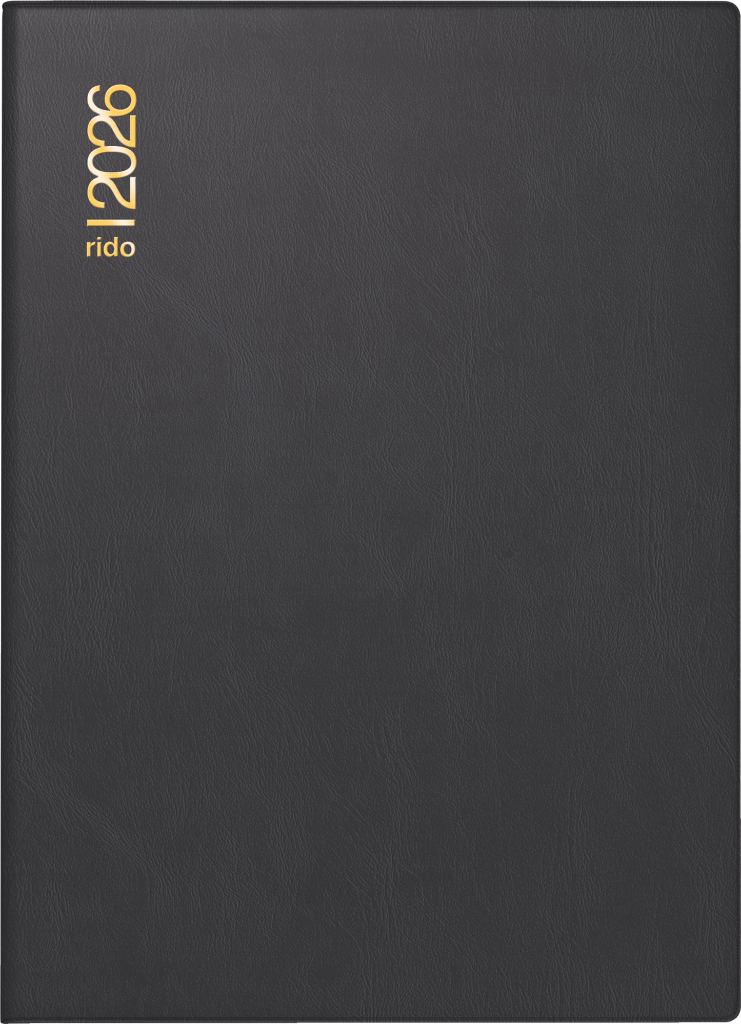 BRUNNEN Taschenkalender Jahr 2026 A6 Kunststoff schwarz Mod. Technik II