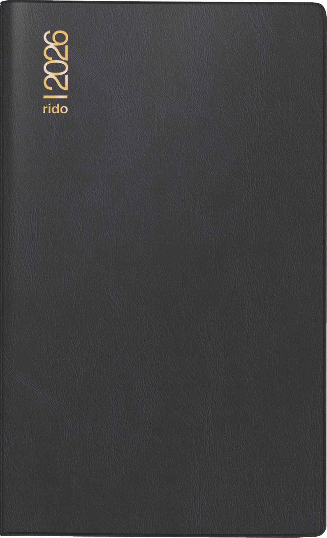 BRUNNEN Taschenkalender Jahr 2026 A6 Kunststoff schwarz Mod. M-Planer