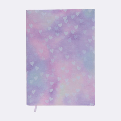 Elastischer Buchumschlag, Unicorn Princess Purple