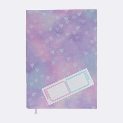 Elastischer Buchumschlag, Unicorn Princess Purple