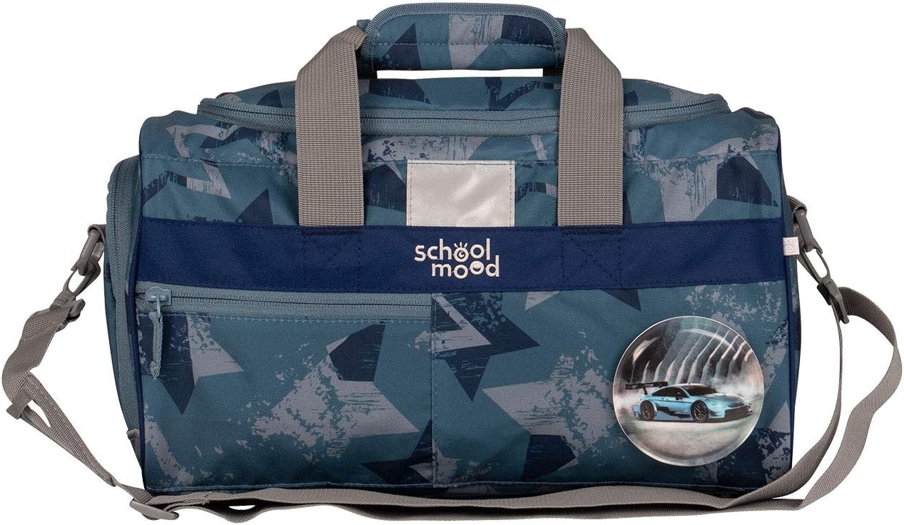 School-Mood Sporttasche Fiete (Rennwagen)