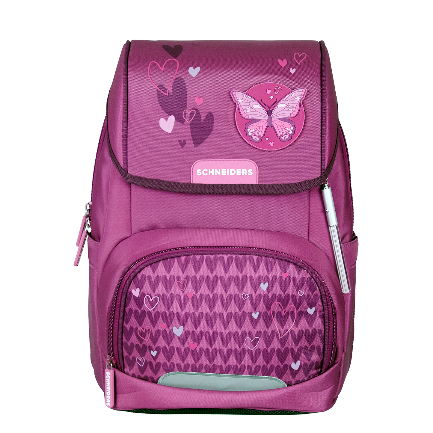 Schneiders Ergojet Mädchen Schultasche Purple Hearts