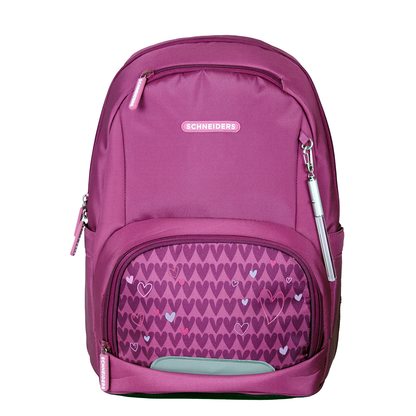 Schneiders Ergojet Mädchen Schultasche Purple Hearts