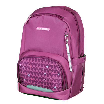 Schneiders Ergojet Mädchen Schultasche Purple Hearts