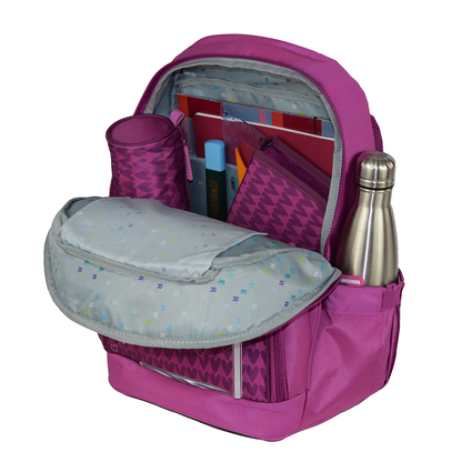 Schneiders Ergojet Mädchen Schultasche Purple Hearts
