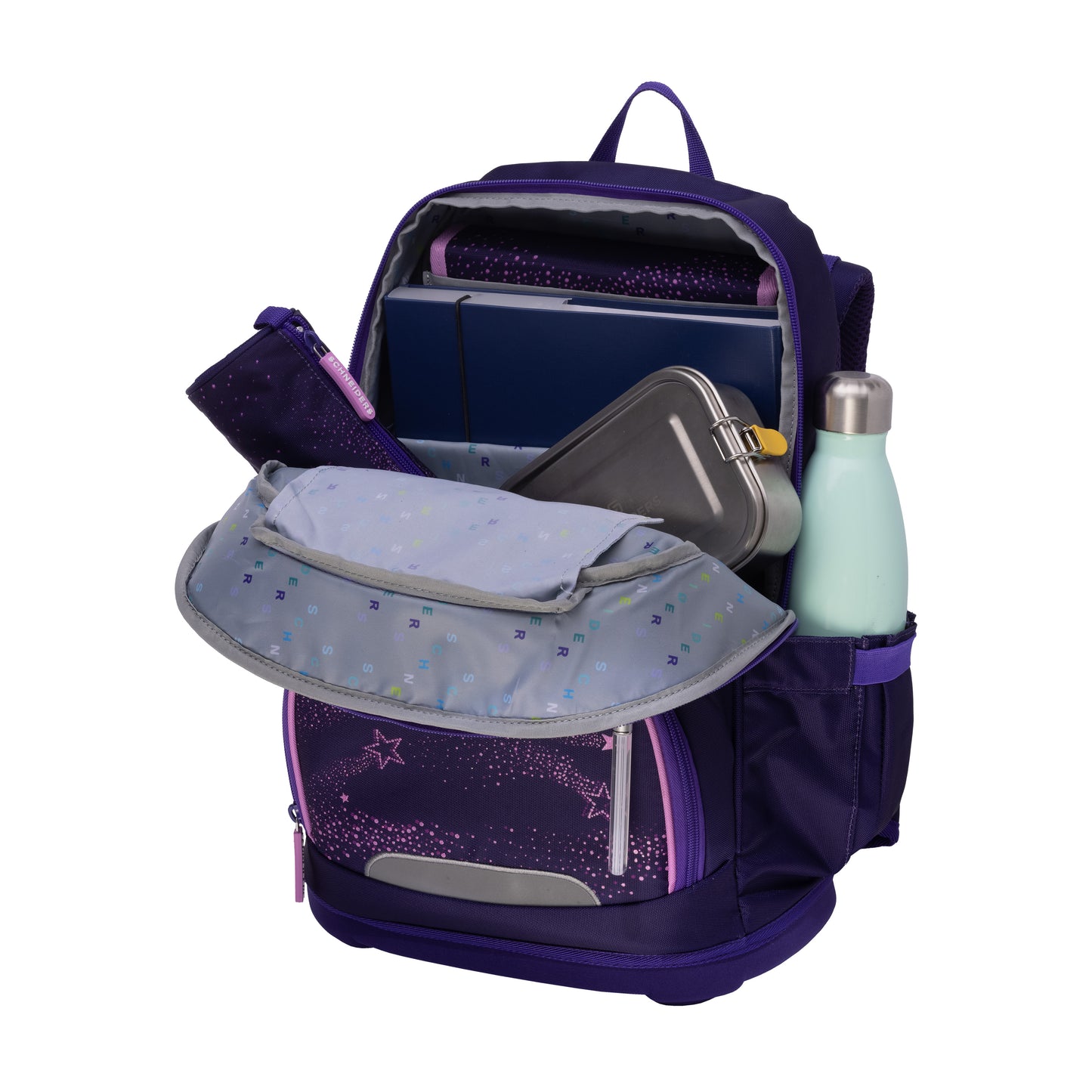 Schneiders Ergoplus Mädchen Schultasche Flashlight