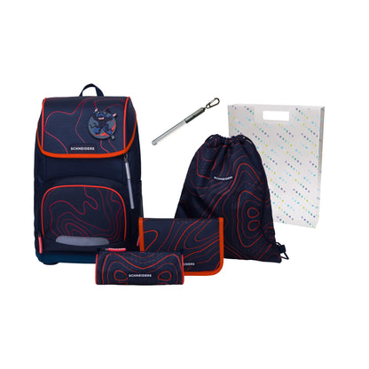 Schneiders Ergoplus Jungen Schultasche Ninja Revenge