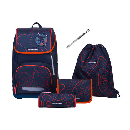 Schneiders Ergoplus Jungen Schultasche Ninja Revenge