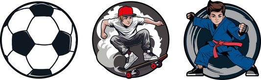 Schneiders Patches (3er Set) Sporty Kids