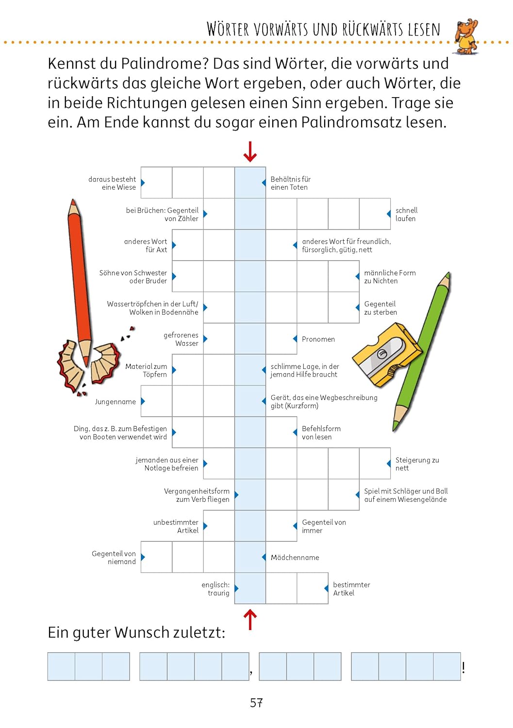Hauschka Verlag Rätselblock ab 11 Jahre