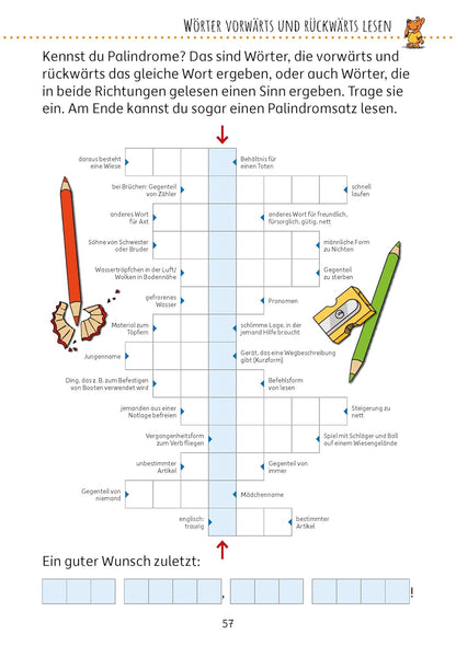 Hauschka Verlag Rätselblock ab 11 Jahre