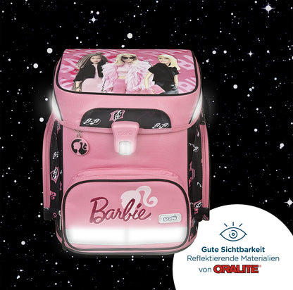 Scooli EasyFit Schulranzen Set Barbie 5-teilig 18 Liter