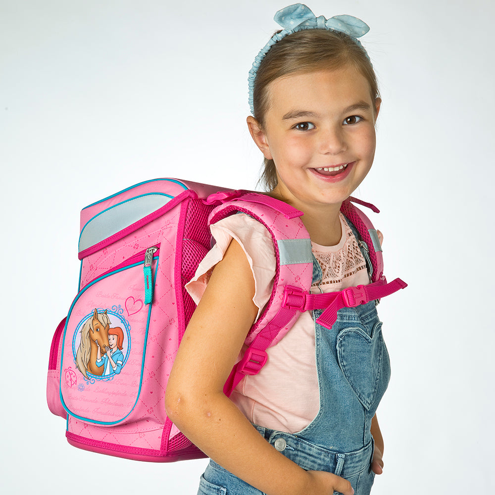 Scooli EasyFit Schulranzen Set Bibi & Tina 5-teilig 18 Liter