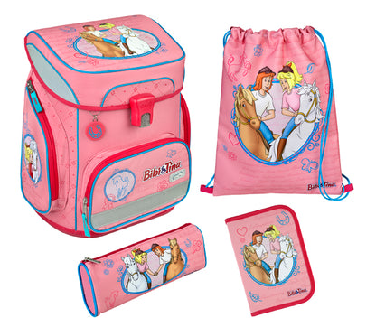 Scooli EasyFit Schulranzen Set Bibi & Tina 5-teilig 18 Liter