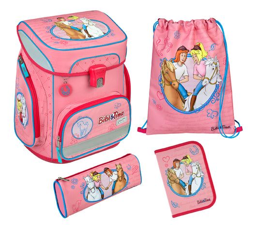 Scooli EasyFit Schulranzen Set Bibi & Tina 5-teilig 18 Liter