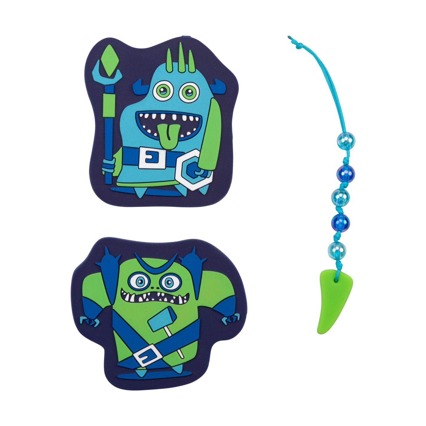 DerDieDas ErgoFlex Exklusiv Schulrucksack-Set Neon Monster