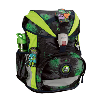 DerDieDas ErgoFlex Superlight Schulrucksack-Set Funny Fighter