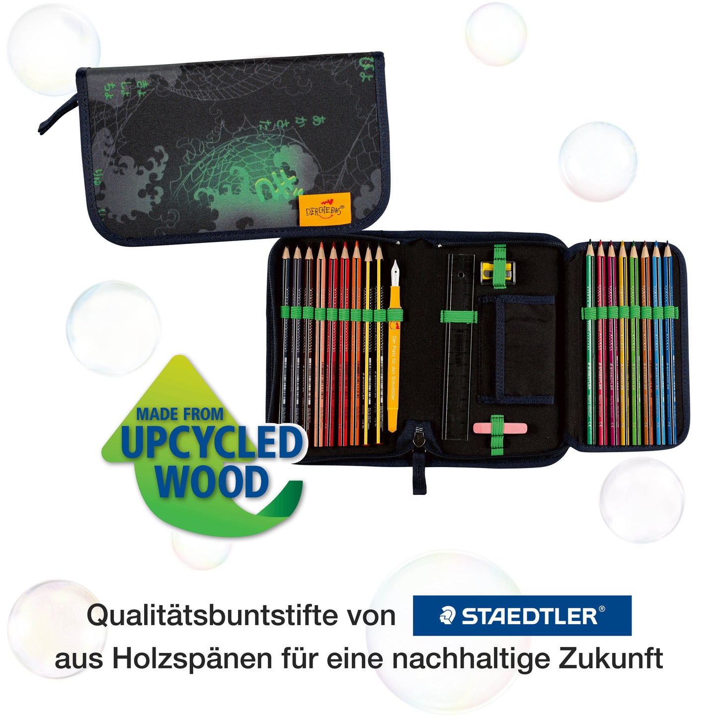 DerDieDas ErgoFlex Superlight Schulrucksack-Set Funny Fighter
